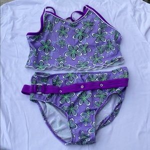 Cute girls swimsuit.
